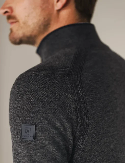 State of Art gebreid vest 16124911 Antraciet Clearance
