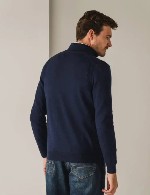State of Art gebreid vest 16124911 Donker Blauw Outlet