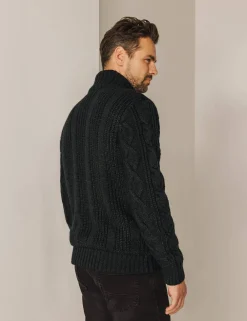 State of Art gebreid vest 16124049 Groen Sale