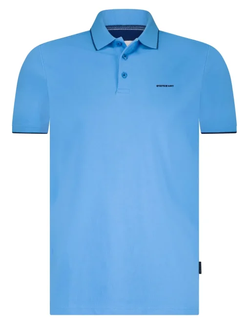 State of Art polo's 46115400 Licht Blauw Discount