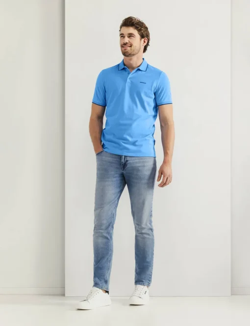 State of Art polo's 46115400 Licht Blauw Discount