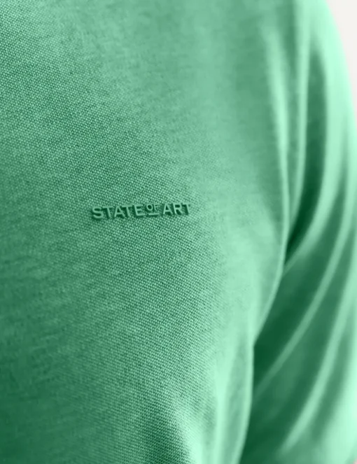State of Art polo's 46115403 Licht Groen Outlet