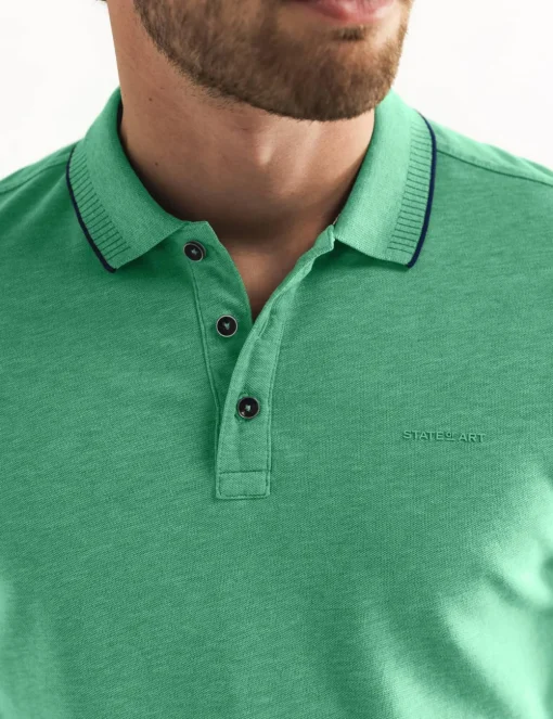 State of Art polo's 46115403 Licht Groen Outlet