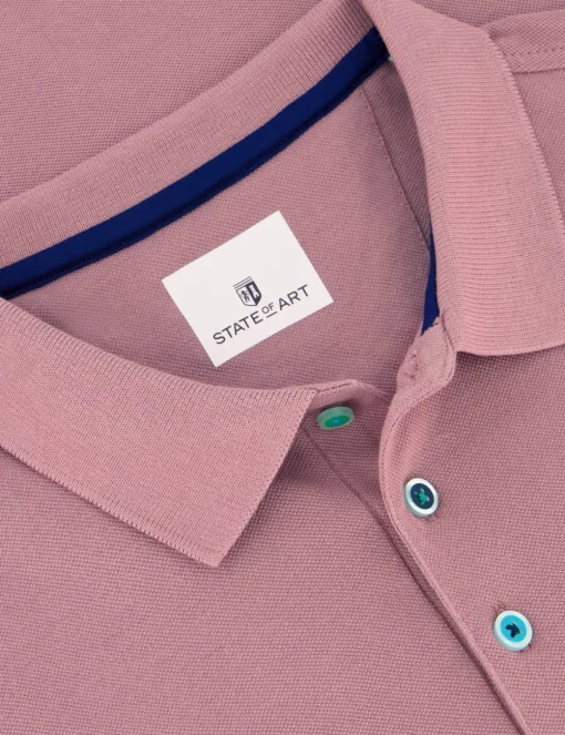 State of Art polo's Regular Fit 46114464 Zalm Sale