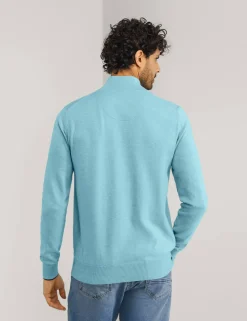 State of Art ronde hals trui 13115004 Licht Blauw Fashion
