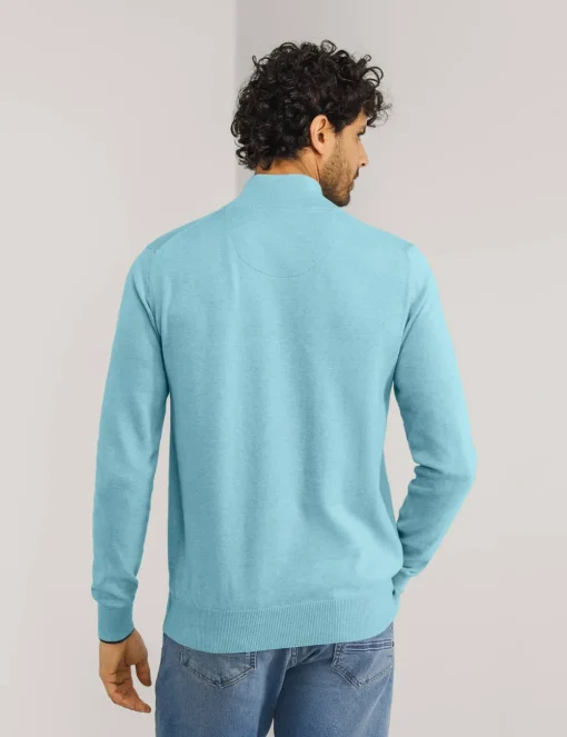 State of Art ronde hals trui 13115004 Licht Blauw Fashion