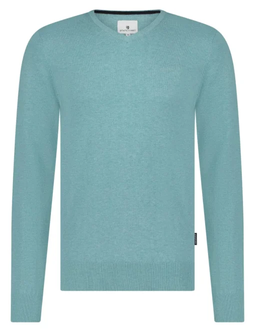 State of Art ronde hals trui 12114030 Blauw Online