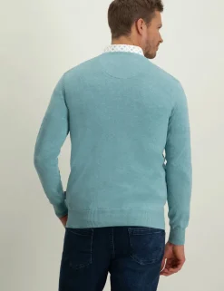 State of Art ronde hals trui 12114030 Blauw Online