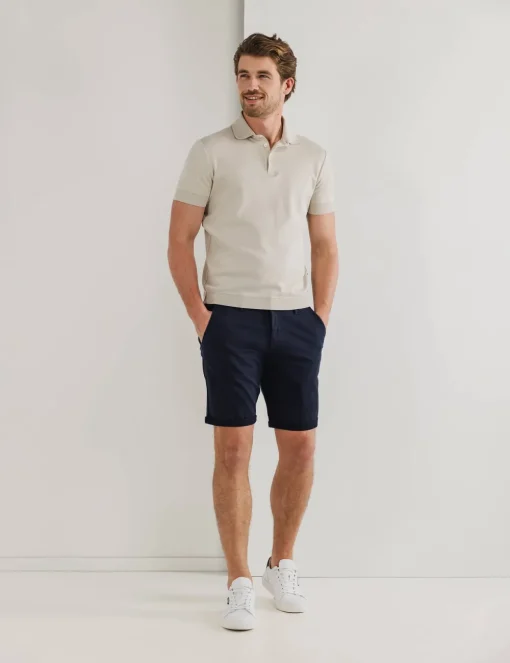 State of Art shorts 67115650 Donker Blauw New