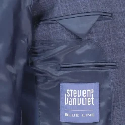 Steven van Vliet kostuum 20082-9548 Blauw Clearance