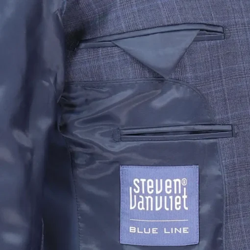Steven van Vliet kostuum 20082-9548 Blauw Clearance