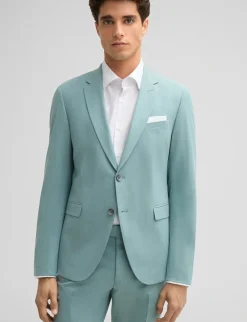 Strellson business colbert Slim Fit 30045368 Licht Groen New