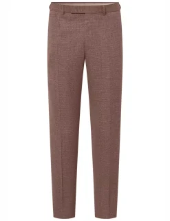 Strellson business pantalon Slim Fit 30040536 Donker Rood Online