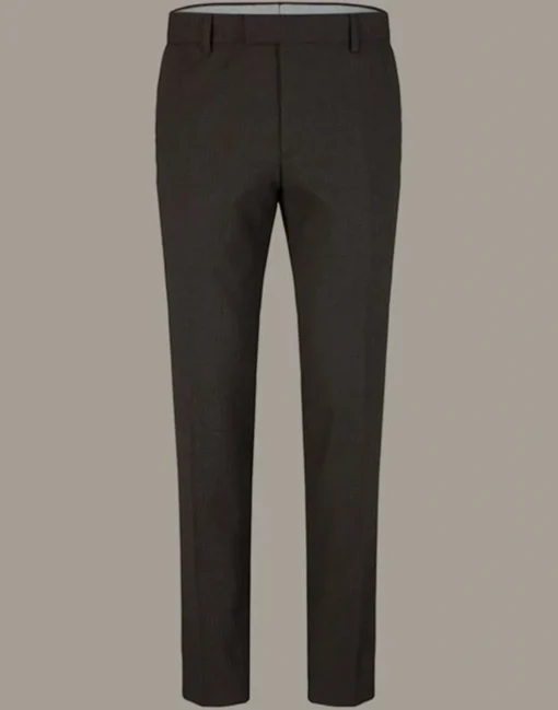 Strellson business pantalon Slim Fit 30042776 Donker Bruin Discount