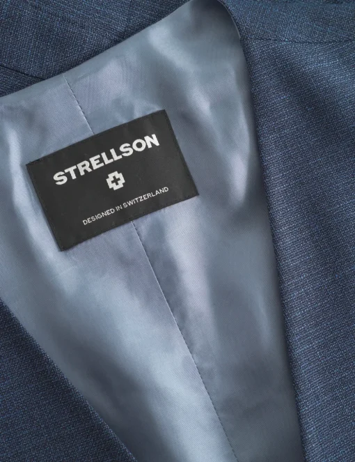 Strellson gilet Slim Fit 30040537 Blauw Online