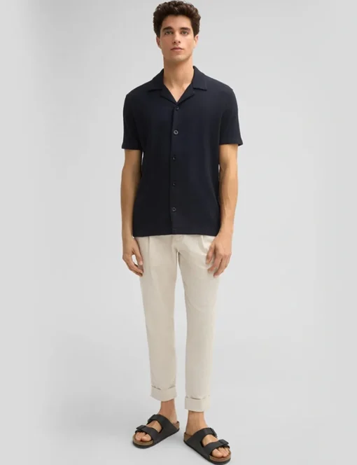 Strellson overhemd 30045641 Donker Blauw New