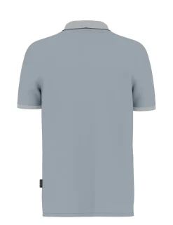 Strellson polo's 30047784 Licht Blauw Fashion