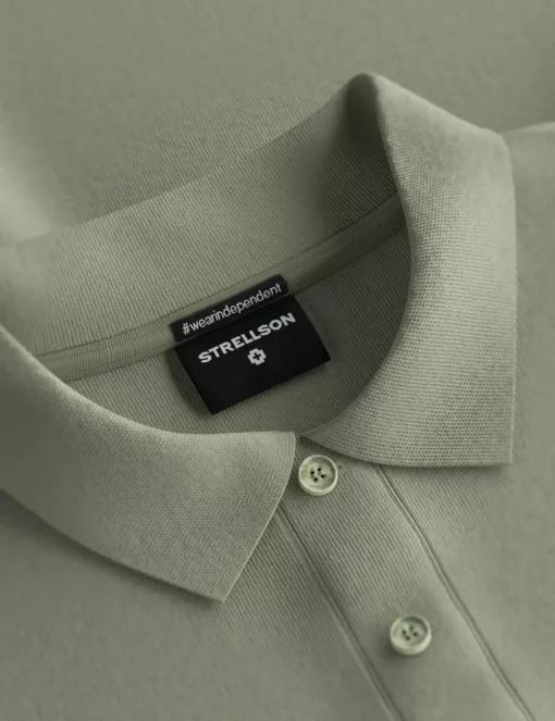 Strellson polo's 30045772 Groen Hot