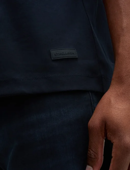 Strellson polo's 30045922 Donker Blauw Best