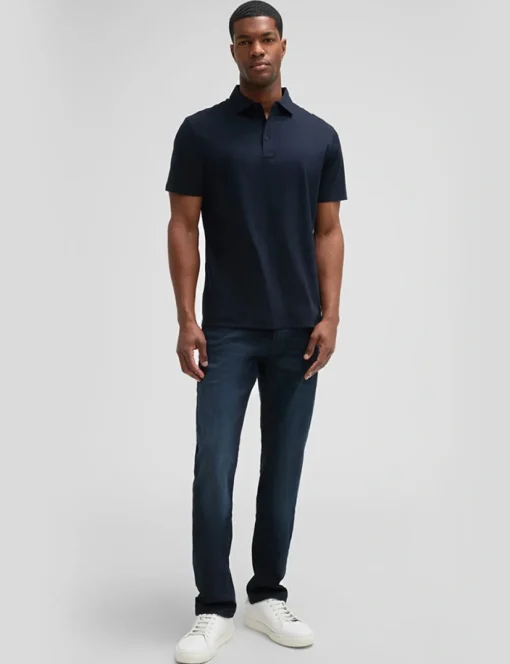 Strellson polo's 30045922 Donker Blauw Best