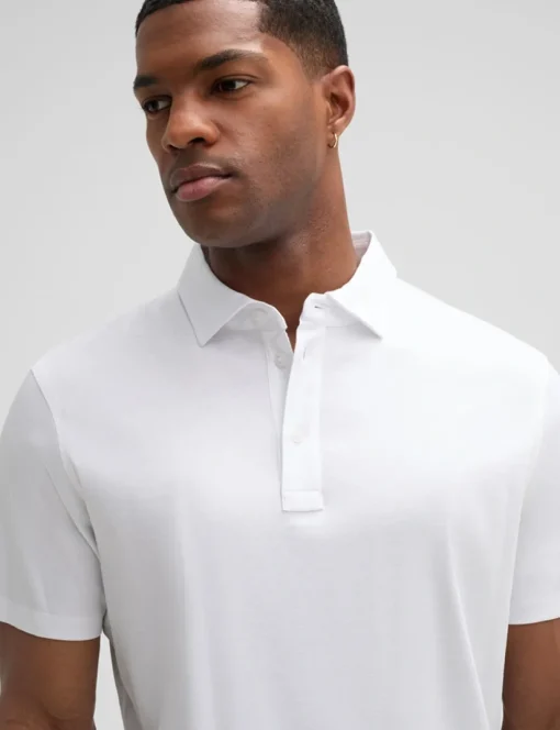 Strellson polo's 30045922 Wit Clearance