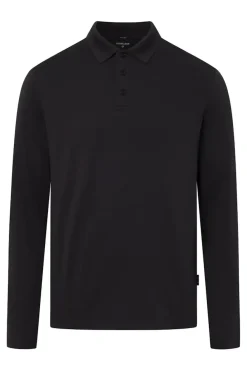 Strellson polo's 30043266 Zwart Outlet