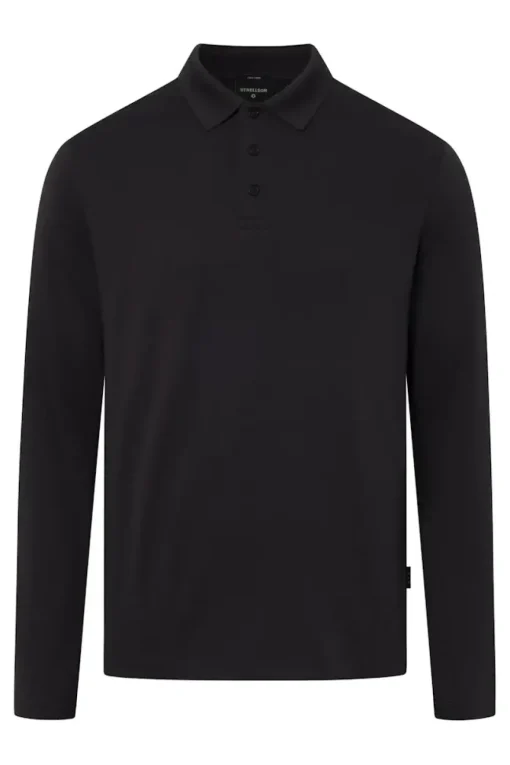 Strellson polo's 30043266 Zwart Outlet