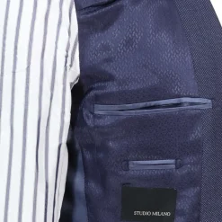 Studio Milano kostuum Slim Fit S07300 Marine Best