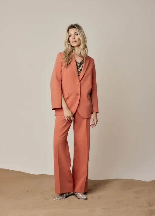 Summum blazer 1s1064-11578 Zalm Fashion
