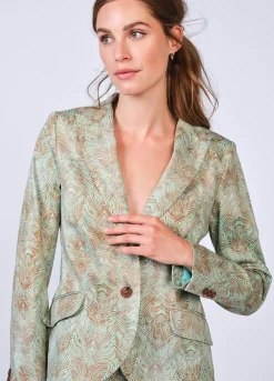 Summum blazer 1s1069-11602 Mint Groen New