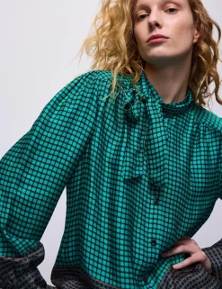 Summum blouse 2s3180-12097 Mint Groen Hot