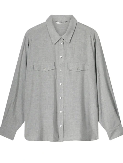 Summum blouse 2s3151-12085 Licht Grijs Clearance
