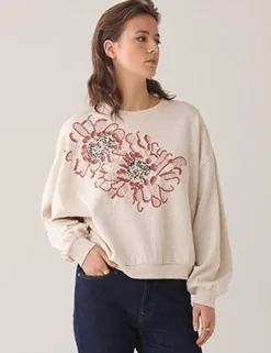 Summum blouse 3s5109-30656 Khaky beige Fashion