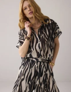 Summum blouse 2s3307-12226 Ecru Hot