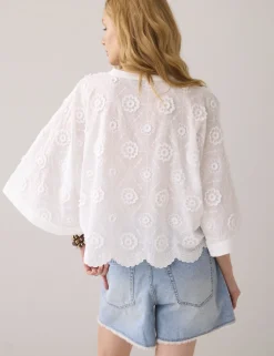 Summum blouse 2s3286-12183 Wit Hot