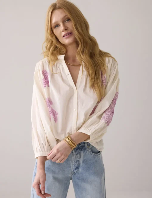Summum blouse 2s2925-11624 Offwhite New