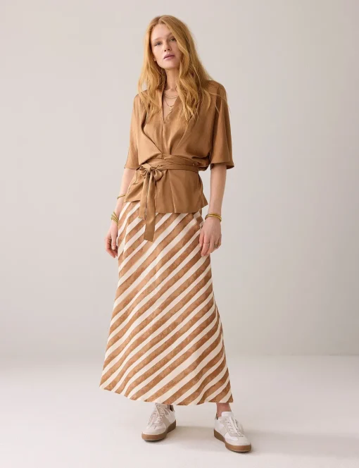 Summum blouse 2s3297-11817 Camel Sale