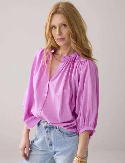 Summum blouse 2s3316-12173 Fuxia Discount