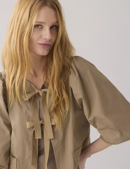 Summum blouse 2s3266-12075 Kaky Hot