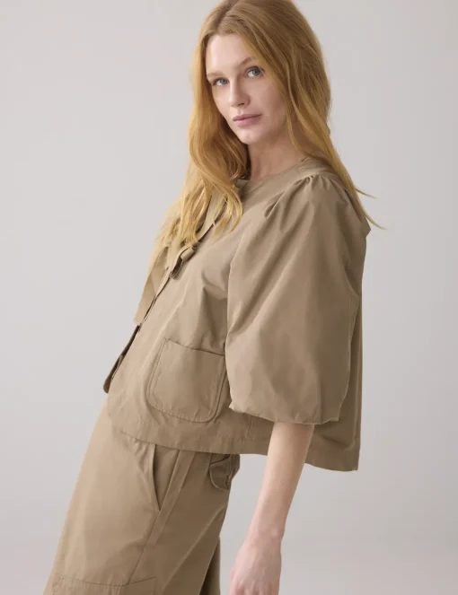 Summum blouse 2s3266-12075 Kaky Hot