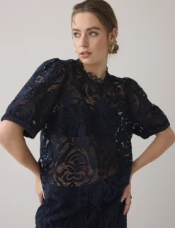 Summum blouse 2s3255-12182 Licht Blauw Online