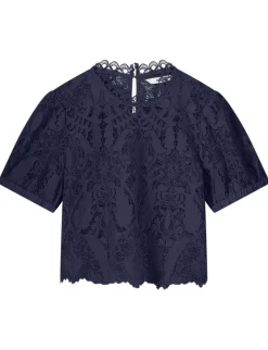 Summum blouse 2s3255-12182 Licht Blauw Online