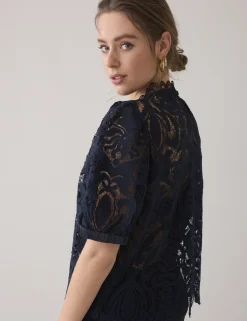 Summum blouse 2s3255-12182 Licht Blauw Online