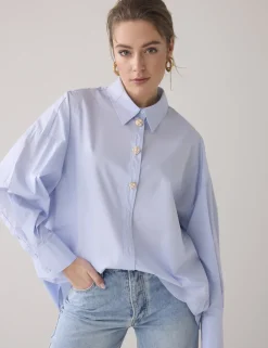 Summum blouse 2s3221-12119 Licht Blauw Hot