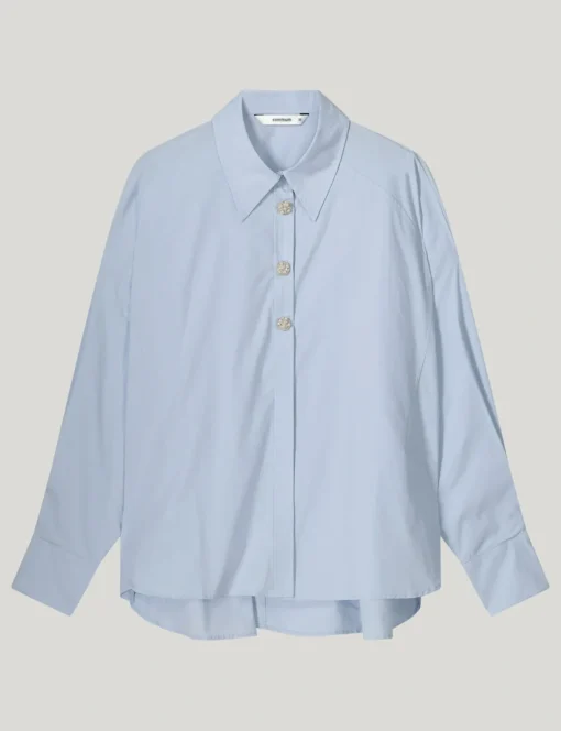 Summum blouse 2s3221-12119 Licht Blauw Hot