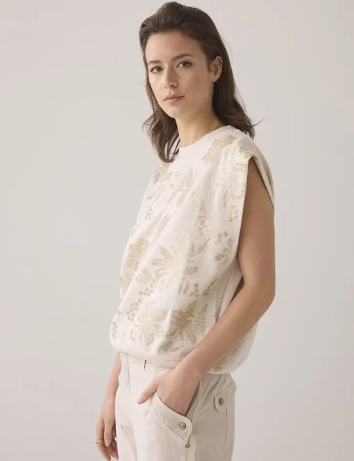 Summum blouse 3s5108-30656 Khaky beige Best