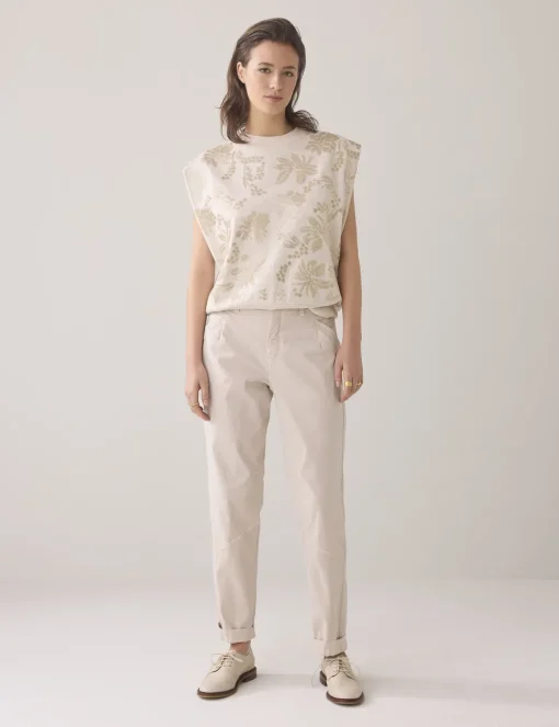 Summum blouse 3s5108-30656 Khaky beige Best