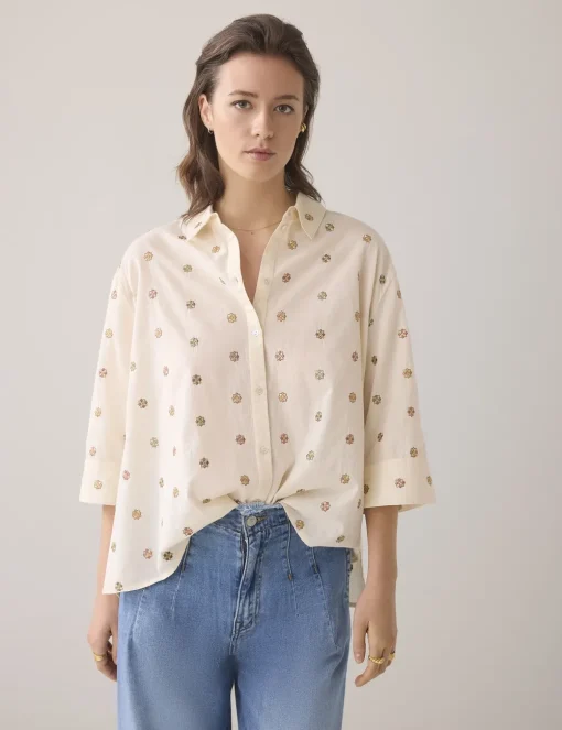 Summum blouse 2s3054-11624 Offwhite Fashion