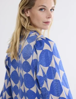 Summum blouse 2s3206-12136 Licht Blauw Discount