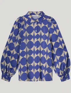 Summum blouse 2s3206-12136 Licht Blauw Discount